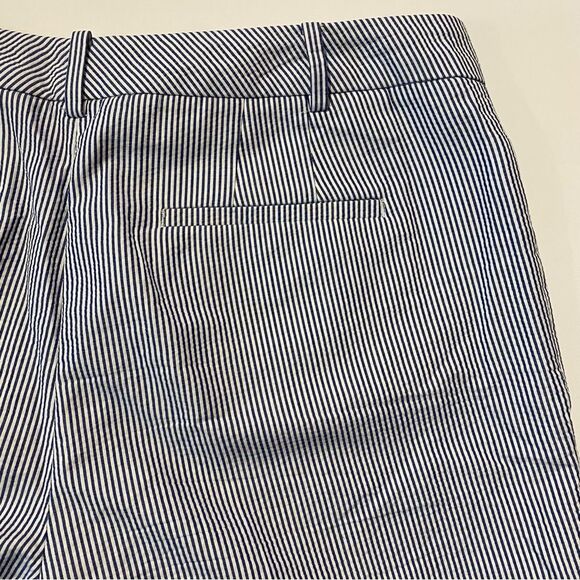 Talbots Black and White Striped Women Shorts - Picture 13 of 16